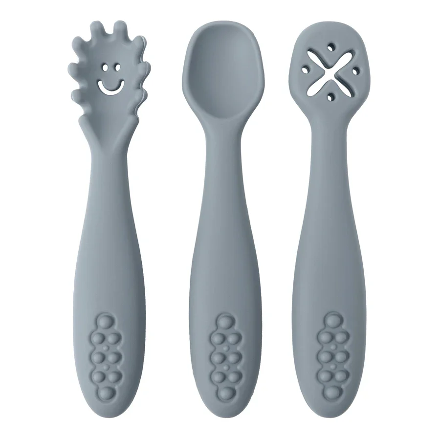 Baby Silicone Spoon Set for Safe Feeding and Weaning - Image 9