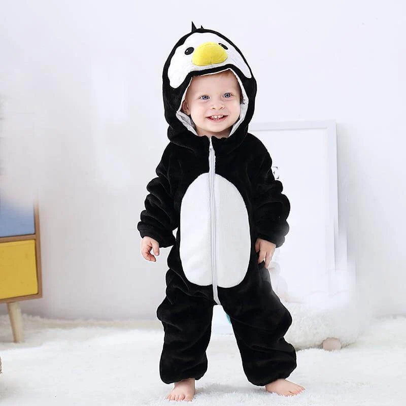 Soft Baby Animal Romper - Image 20