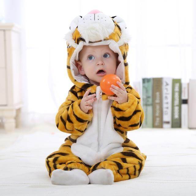 Soft Baby Animal Romper - Image 25