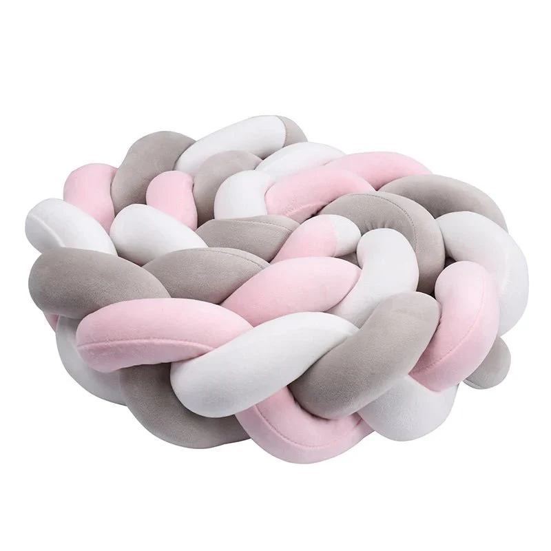Soft Braid Crib Guard - CozyKnot™ - Image 14