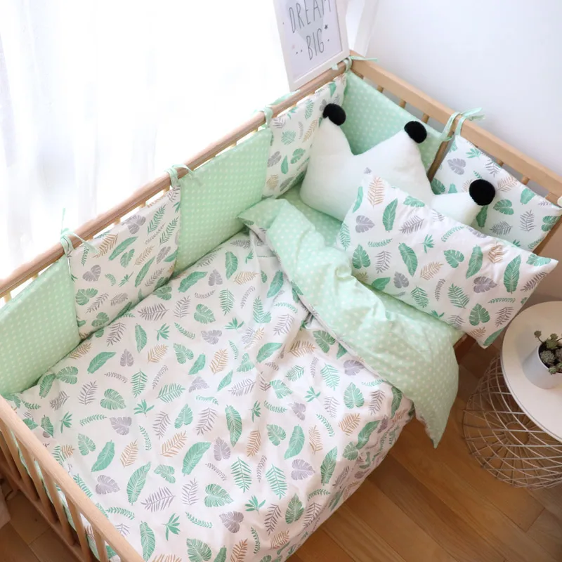 Soft Cotton Baby Crib Bedding Set – Nursery Bundle - Image 2