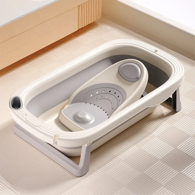Foldable Baby Bath Tub – Temperature Sensor Included - Image 11