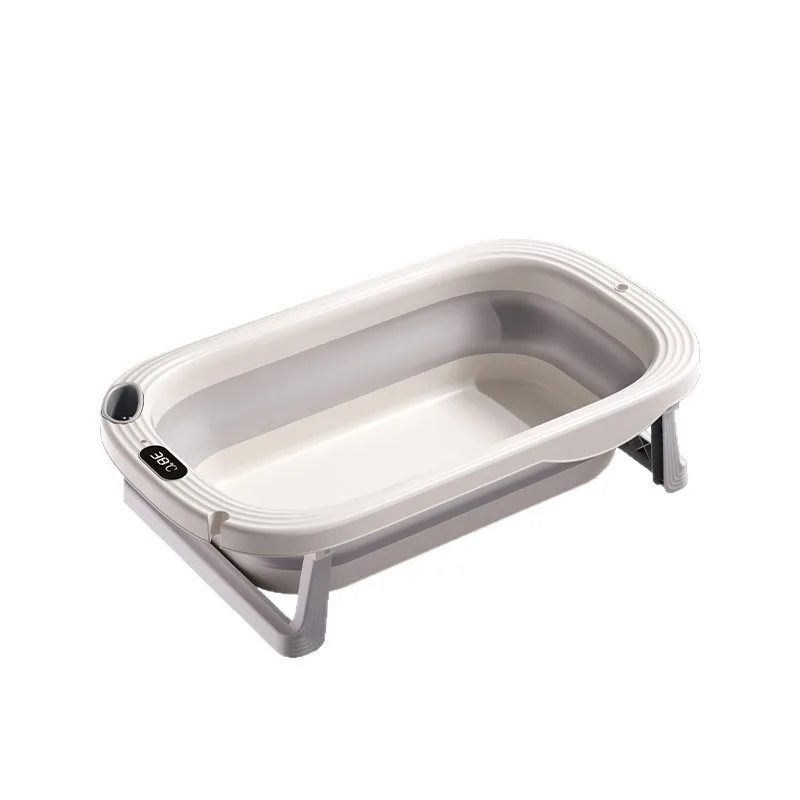 Foldable Baby Bath Tub – Temperature Sensor Included - Image 5