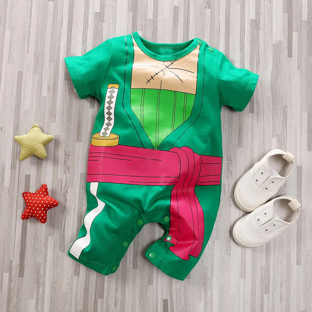 Anime Cosplay Romper – Dragon Ball Z Baby Onesie - Image 4