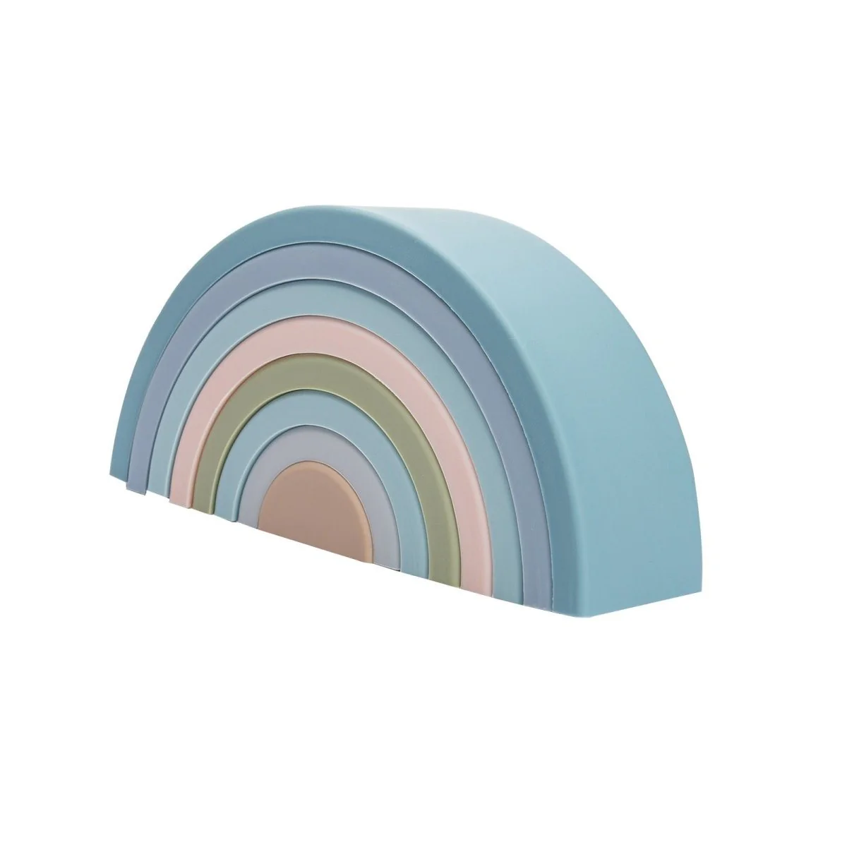Toy Educational Montessori Rainbow Building - Image 2