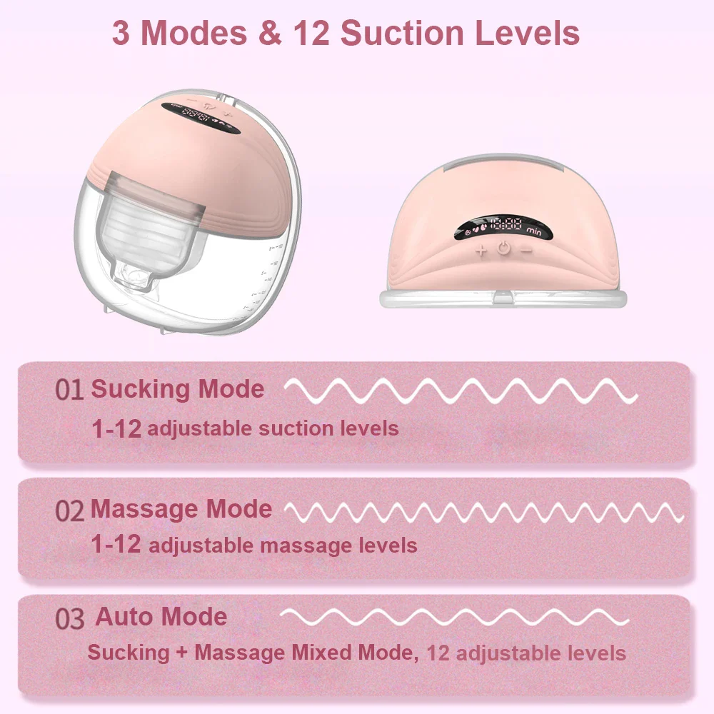 Wearable Breast Pump – Silent Electric Portable - Image 5