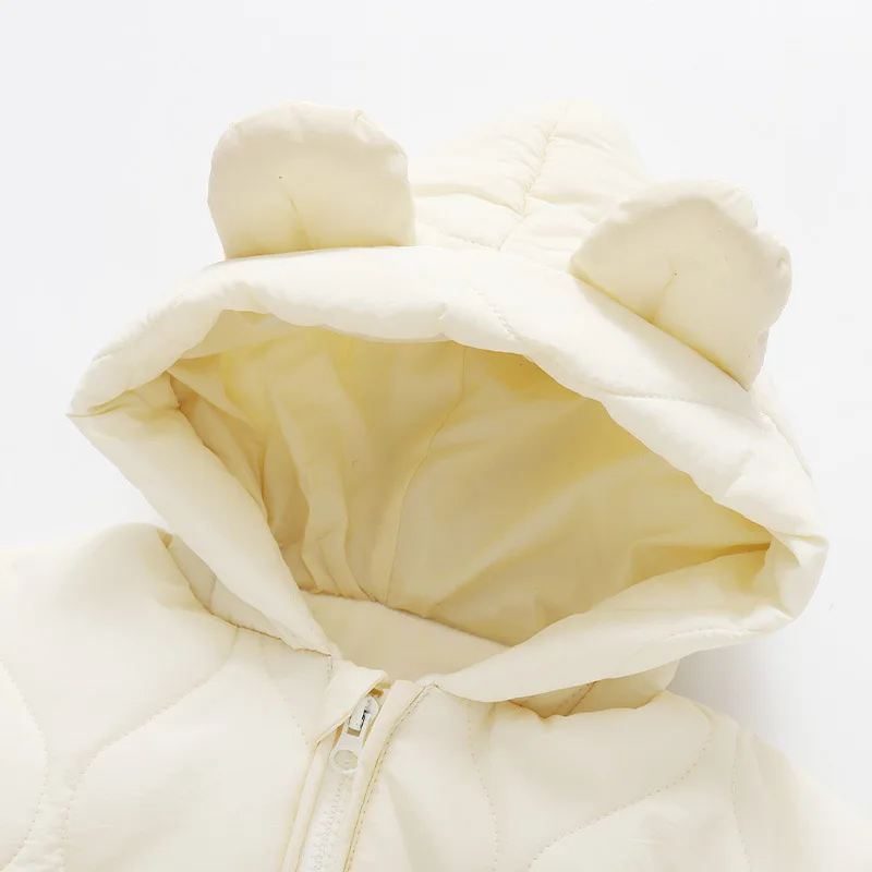 Baby Winter Romper – Cartoon Bear Jumpsuit - Image 6