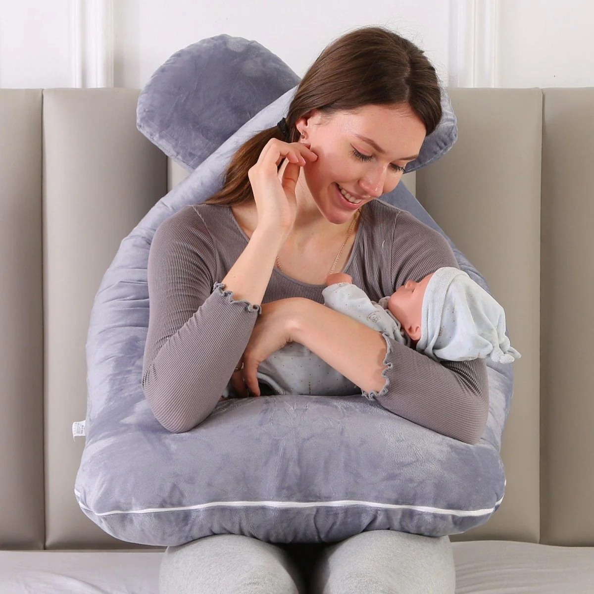 Women U Shape Pregnancy Body Pillow - Image 2