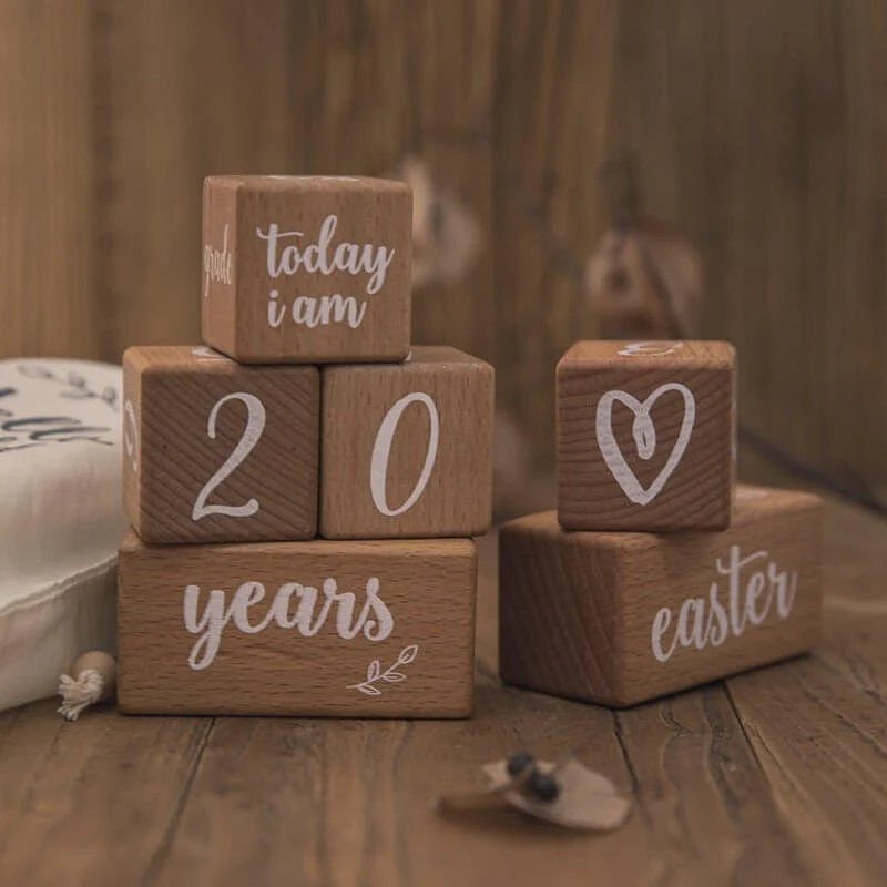 Wooden Baby Milestone Cards - Image 4