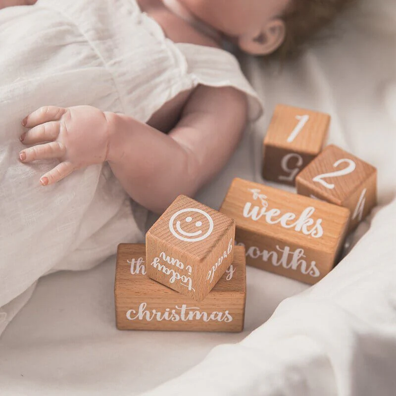 Wooden Baby Milestone Cards - Image 5