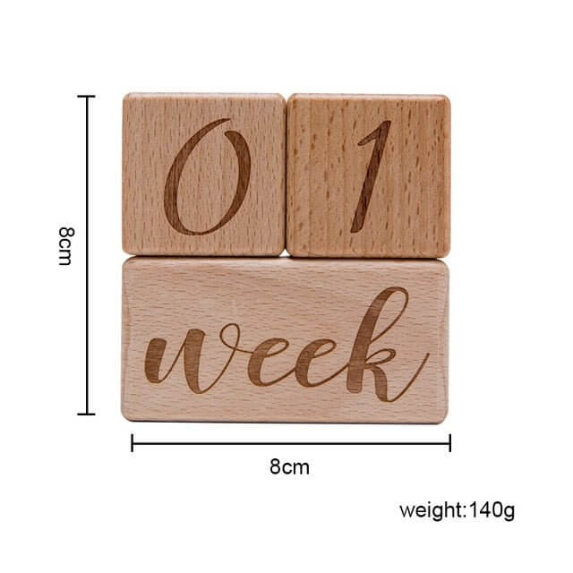 Wooden Baby Milestone Cards - Image 7